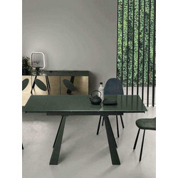 Τραπέζι Επεκτεινόμενο Spello 120x80x76cm Anthracite Capodarte Κωδικός: 37525973