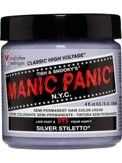 Manic Panic Silver Stiletto Μόνιμη Βαφή Μαλλιών 118ml