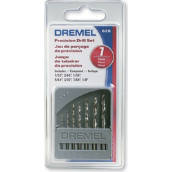 DREMEL 628 Σετ 7 τρυπανιων 0.8 - 3.2mm