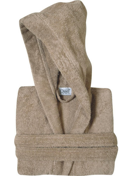 Das Home Μπουρνούζι Βαμβακερό Καφέ CASUAL5901