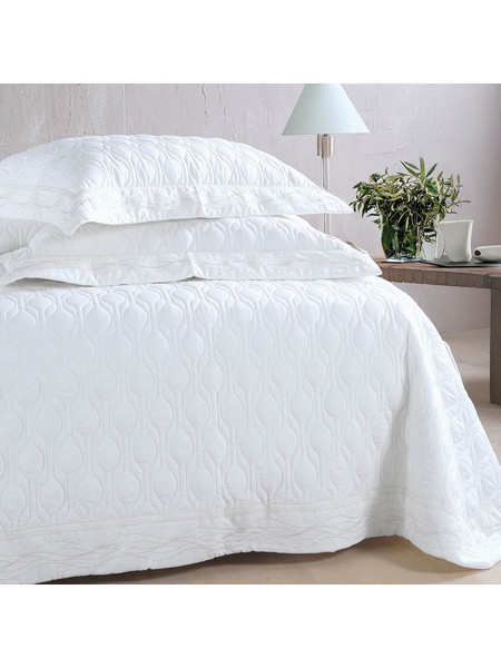 Νυφικά Υπέρδιπλα Σετ Wedding Collection Erynn White Microsatin Rythmos 7Τεμ