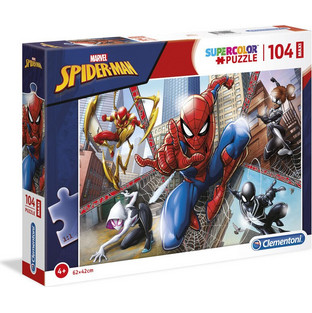 Παιδικό Puzzle Clementoni Supercolor Maxi Marvel Spider-Man 24 Κομμάτια 23734