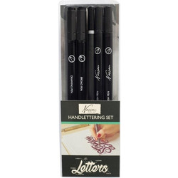 Μαρκαδόροι Nassau Handlettering Set 5 Τεμάχια