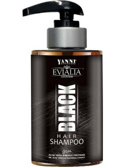 Yanni Extensions Evialia S.M.A.R.T. Black Χρωμοσαμπουάν 300ml