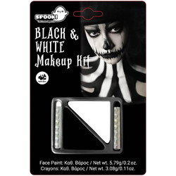 Make Up Kit Λευκό, Μαύρο 5,79gr + Μολύβια 3,08gr (4347)