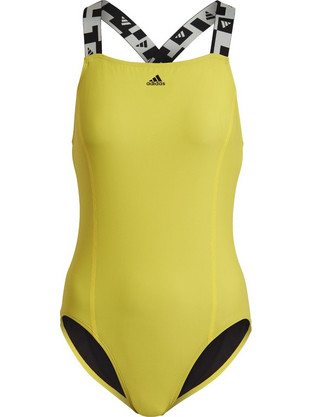Adidas Tape Αθλητικό Γυναικείο Μαγιό Ολόσωμο Lime HD0876