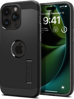 Spigen Tough Armor MagSafe Back Cover Black (iPhone 15 Pro Max)