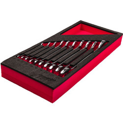 Milwaukee 4932493629 Γερμανικά κλειδιά set 10 τμχ σε ένθετο αφρού