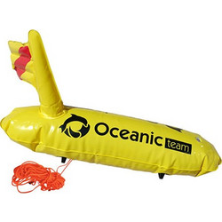 Oceanic Team Σημαδούρα Κίτρινη PVC 0.4mm