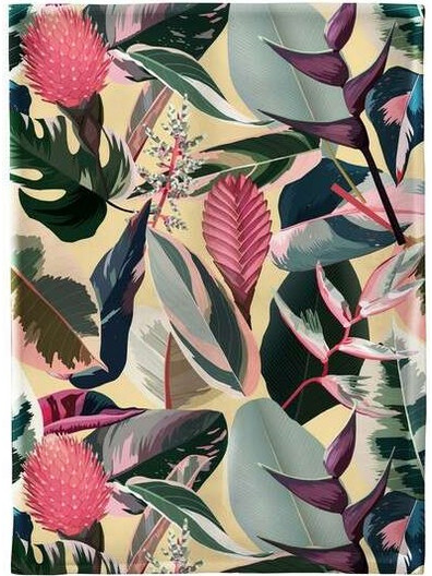 Chic Mic Tropical Escape Πετσέτα Κουζίνας από Οργανικό Βαμβάκι 50x70cm