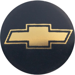 Aυτοκόλλητο - logo για κέλυφος κλειδιού CHEVROLET 14 mm αλουμινένιο