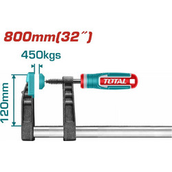 TOTAL ΕΠΑΓΓ. ΣΦΙΓΚΤΗΡΑΣ ΜΑΡΑΓΚΩΝ 120 Χ 800mm (THT1321204)