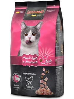 Leonardo Adult Light & Sterilised with Chicken 7.5kg