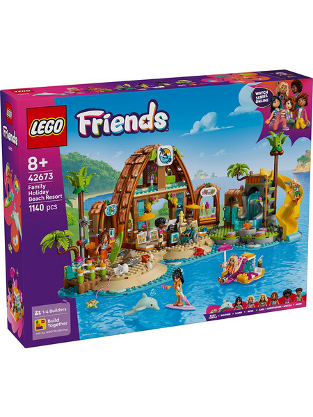 Lego Friends Family Vacation Beach Resort για 8+ Ετών 42673