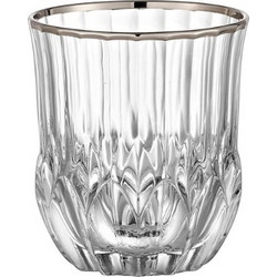 RCR Crystal Σετ Ποτήρια Ουίσκι Κρυστάλλινα Adagio Platin 6τμχ 0803567