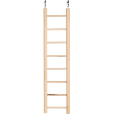 Σκάλα για Παπαγάλους Flamingo Escada Ladder Light brown 8 Steps 8x1,2x34,5cm
