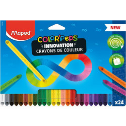Maped Color'Peps Innovation Ξυλομπογιές Σετ 24τμχ
