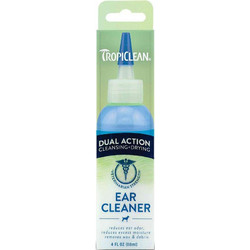 TropiClean Dual Action Ear Cleaner 118ml