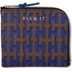 Huf Pillar Zip Wallet AC01032_BROWN 9 x 11cm