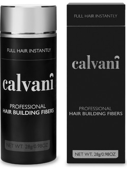 Calvani Building Light Brown Νανοΐνες κατά της Τριχόπτωσης 28gr