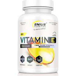 Genius Nutrition Vitamin E 60 Μαλακές Κάψουλες