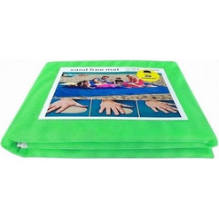 Ψάθα Παραλίας Που Δεν Κρατάει Την Άμμο - Sand Free Mat 150Χ200 - Πράσινο