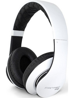 Fantec SHP-3 Ενσύρματα Ακουστικά On Ear Μαύρα Λευκά