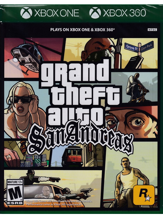 Grand Theft Auto San Andreas Xbox One