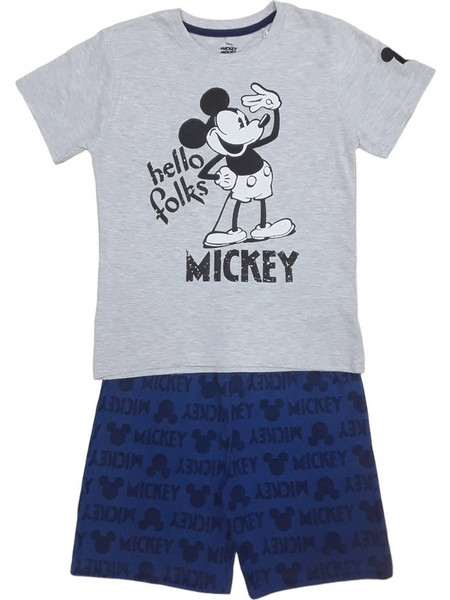 Πιτζάμα Καλοκαιρινή Hello Folks Mickey 8010347