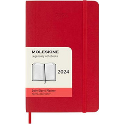 Moleskine 2024 12-Month Daily Pocket Softcover Notebook