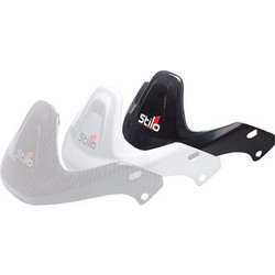 Stilo Black plastic peak for WRC DES, Trophy DES, ST4W and ST4R