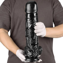 The Black Beast - Big Realistic Dildo M