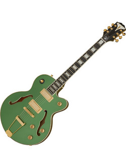 Epiphone Uptown Ηλεκτρική Κιθάρα Hollow με Μαγνήτες HH & Ταστιέρα Ebony Emerald Green Metallic