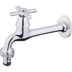 BORMANN BTW3435 Κάνουλα Ορειχάλκινη NINA1/2"x 3/4"με Ροζέτα & Μακρύ Λαιμό