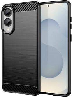 Powertech Carbon MOB-2009 Θήκη Black (Samsung Galaxy S25 Edge)