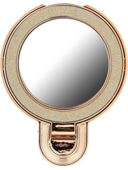 Phone Stand Circle Mirror - stick-On - Gold OEM