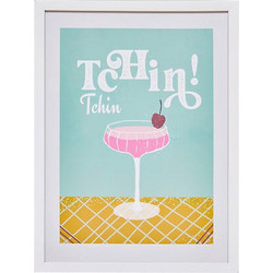 Atmosphera Πίνακας με Κάδρο Cheers to Your Love - 30x40 εκ. - Συλλογή Cherie Cherry 206433A