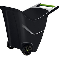PROSPERPLAST Καρότσι Κήπου Load & Go II 85lt Μαύρο IWO85C-S411
