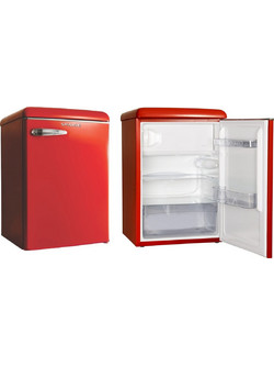 Snaige R13SM Retro Ψυγείο Mini Bar 109lt Υ88.5xΠ60xΒ56cm Κόκκινο