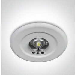 ΦΩΤΙΣΤΙΚΟ ΑΣΦΑΛΕΙΑΣ LED 3 4000K Φ.6cm Ν. 89002C