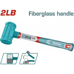 TOTAL Επαγγελματική Ματσόλα με Άμμο Fibreglass Λαβή 2LB / 850gr THDBM06028