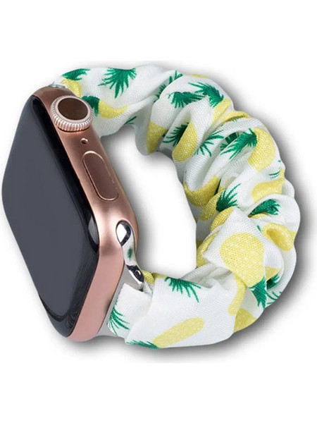 Hurtel Cloth Λουράκι Υφασμάτινο Pineapple (Apple Watch 38 / 40 / 41mm)