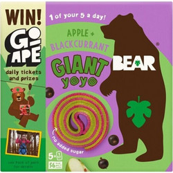 Παιδικό Σνακ Φρούτου Bear Giant Yo Yo Apple Blackcurrant