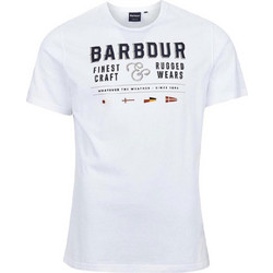 Barbour T-shirt Rope - ΛΕΥΚΌ