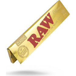 RAW Kingsize Slim Classic Thin Ethereal Acacia Gum Rolling Papers