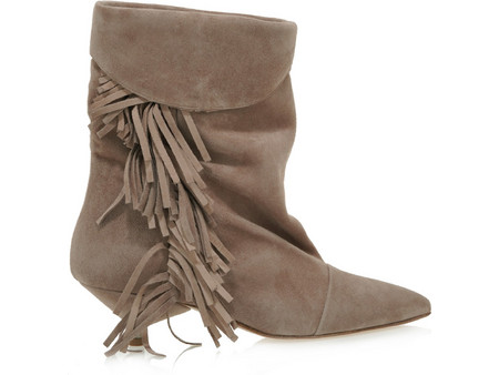 GISEL MOIRE ΜΠΟΤΑΚΙΑ U37930153585 - ΜΠΕΖ ΚΑΣΤΟΡΙ ARIANA-ROSA ANTICO SUEDE