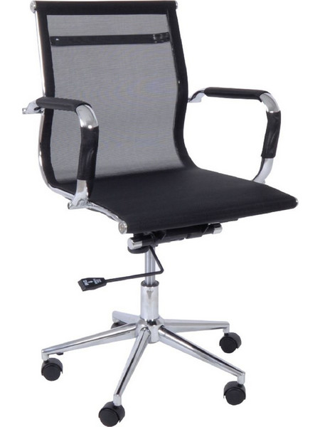 Woodwell BF3201 Καρέκλα Γραφείου με Ανάκλιση Μαύρη EO227
