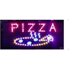 Πινακίδα Pizza Πινακίδα LED με Κίνηση Μονής Όψης 48x25cm SDS-7056