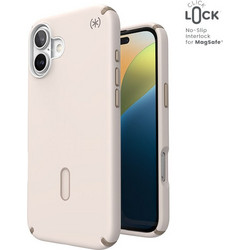 Speck Presidio2 Pro ClickLock & MagSafe - Case for iPhone 16 Plus (Bleached Bone / Heirloom Gold / Hazel Brown) - (150712-3214)