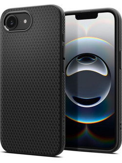 SPIGEN LIQUID AIR IPHONE 16E / 17E black backcover